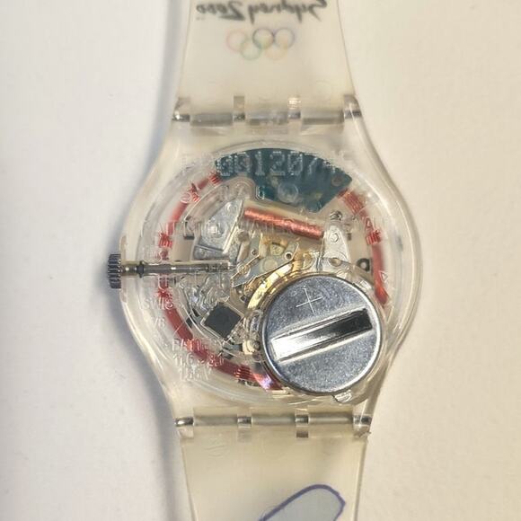 Swatch Watch GLORIOUS RUNNER GK295PACK1 1999 Olympic Specials New In Box - Picture 8 of 15